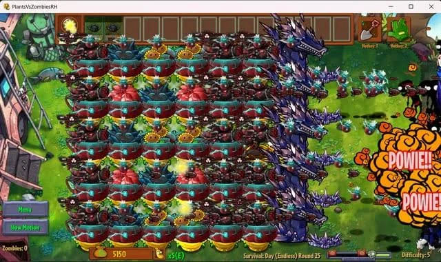 Plants Vs ZombiesRH